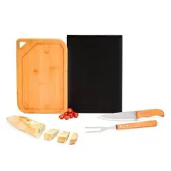 KIT Churrasco em Bambu 3 Peças