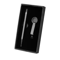 Kit Escritório 2 Peças caneta e chaveiro